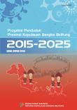 Population Projection Of Kepulauan Bangka Belitung Province, 2015-2025